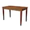 International Concepts Writing Desk with Drawer 26 in D X 26 H, 30 W X Hardwood, Espresso OF581-41 - alternate 3